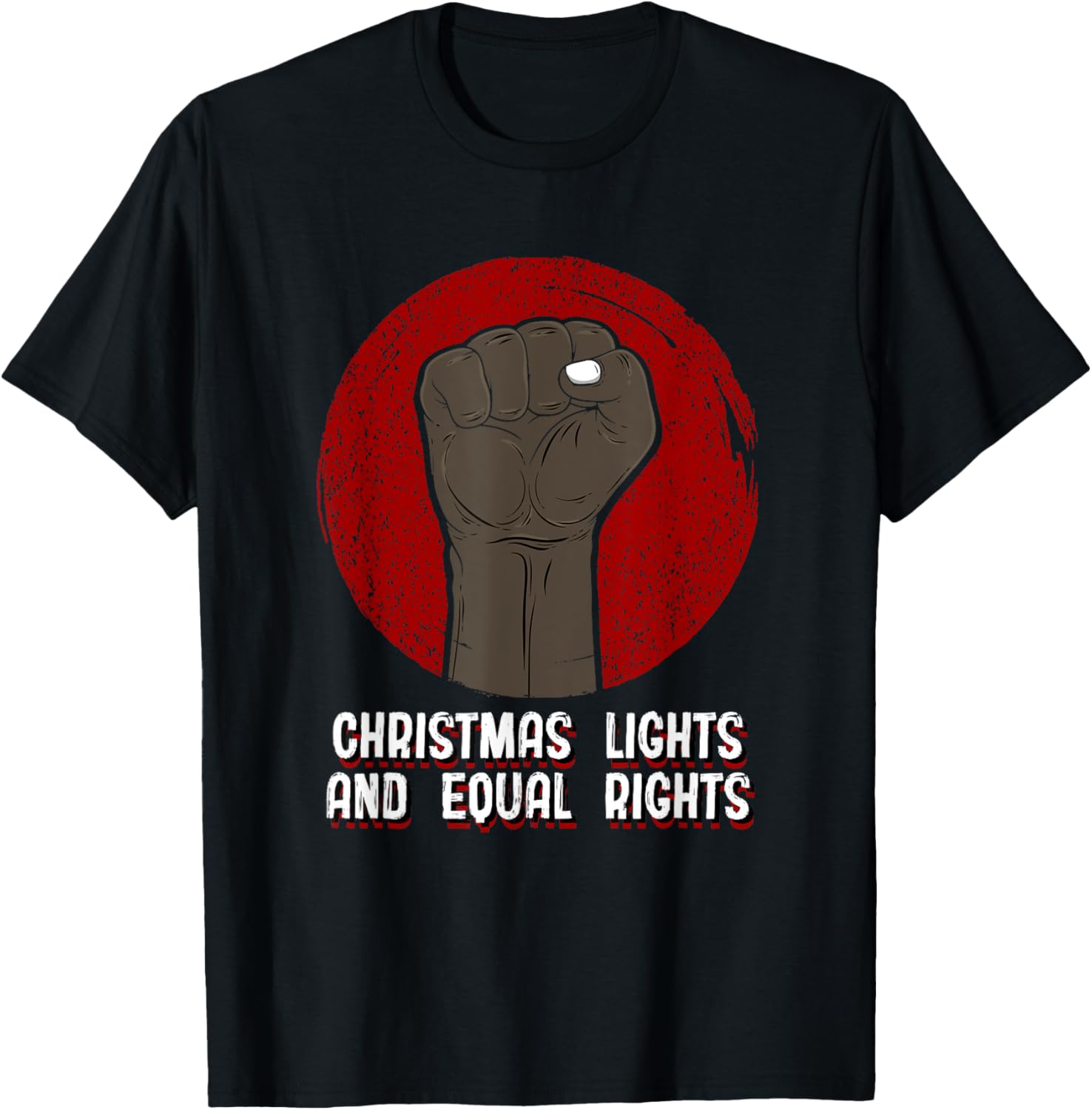 Christmas Lights and Equal Rights Sayings Social Justice
