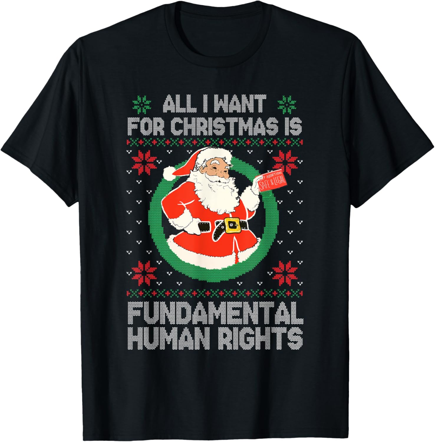 All I Want For Christmas Is Fundamental Human Rights Saying