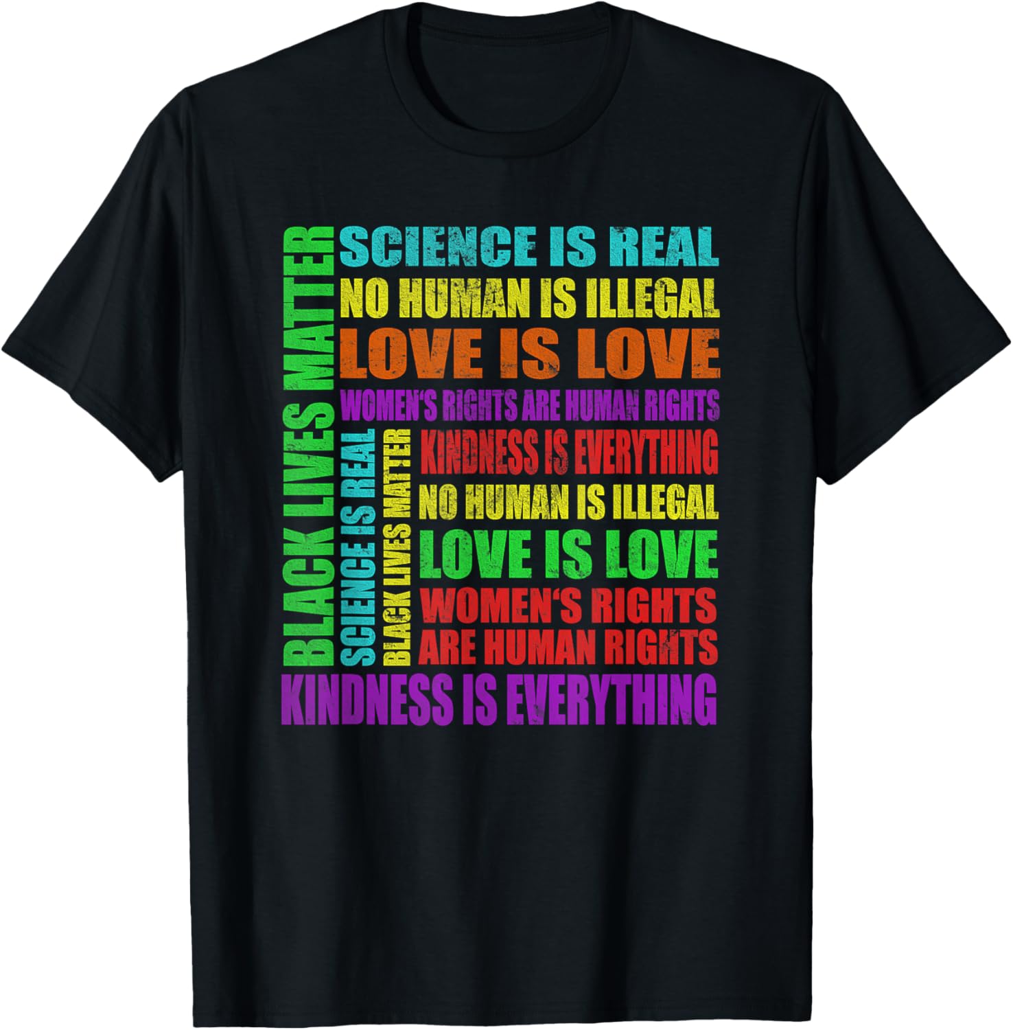 Black Lives Matter Science Real | Love is Love Human Rights
