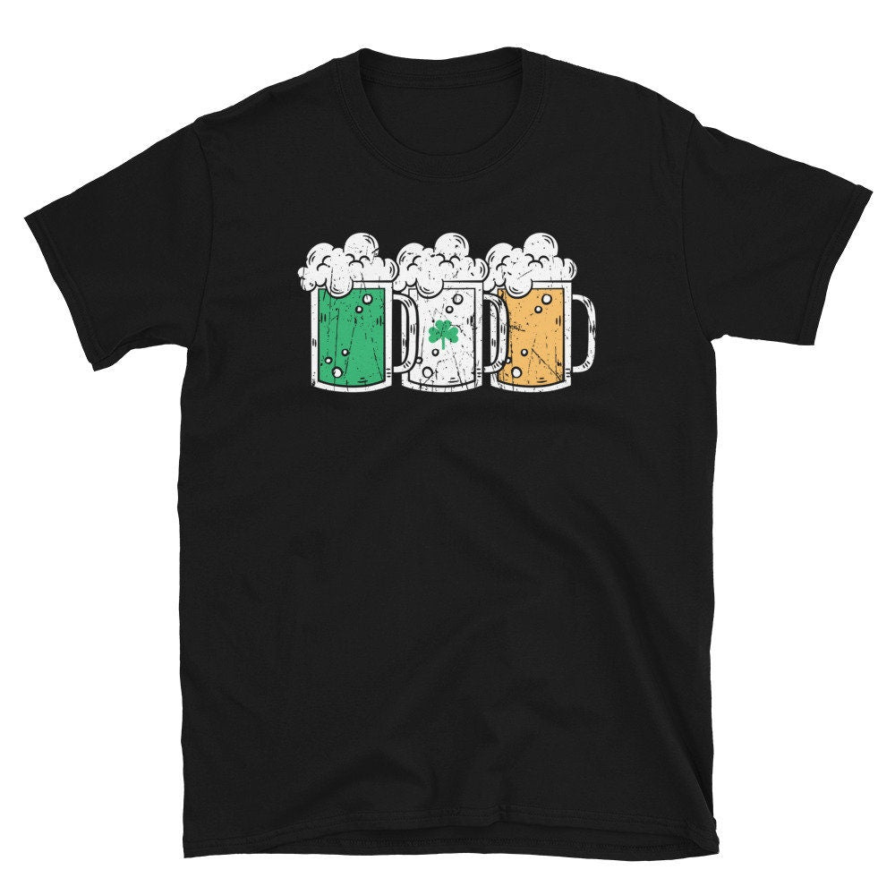 3 St Patrick&#39;s Day Beer Mugs Unisex T Shirt