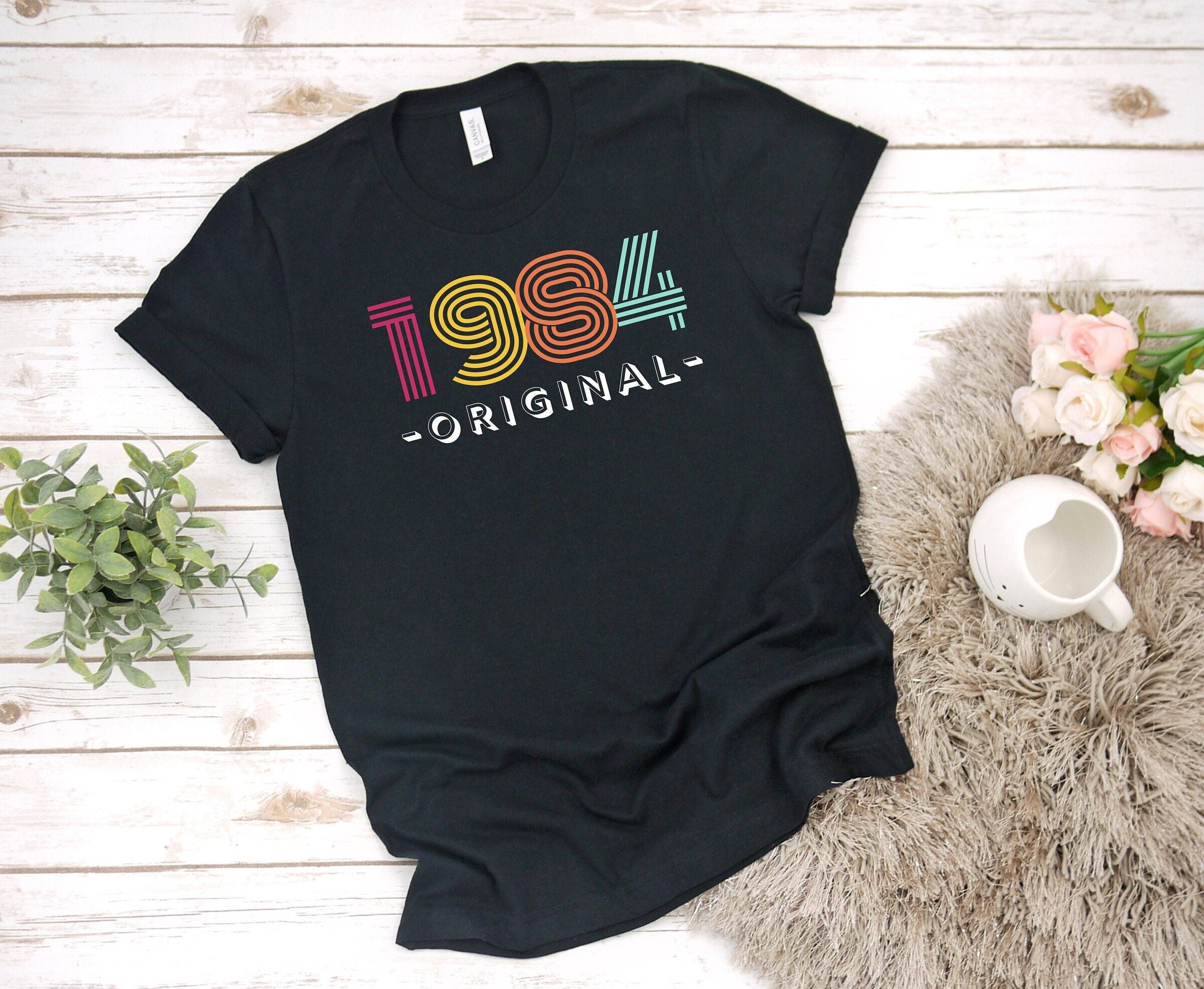 1984 Original Tee, 40th Birthday Gift, 40th Birthday Gift for Him, 40th Birthday Shirt, Personalized Birthday Tshirt, Gift for Her, 40th Tee