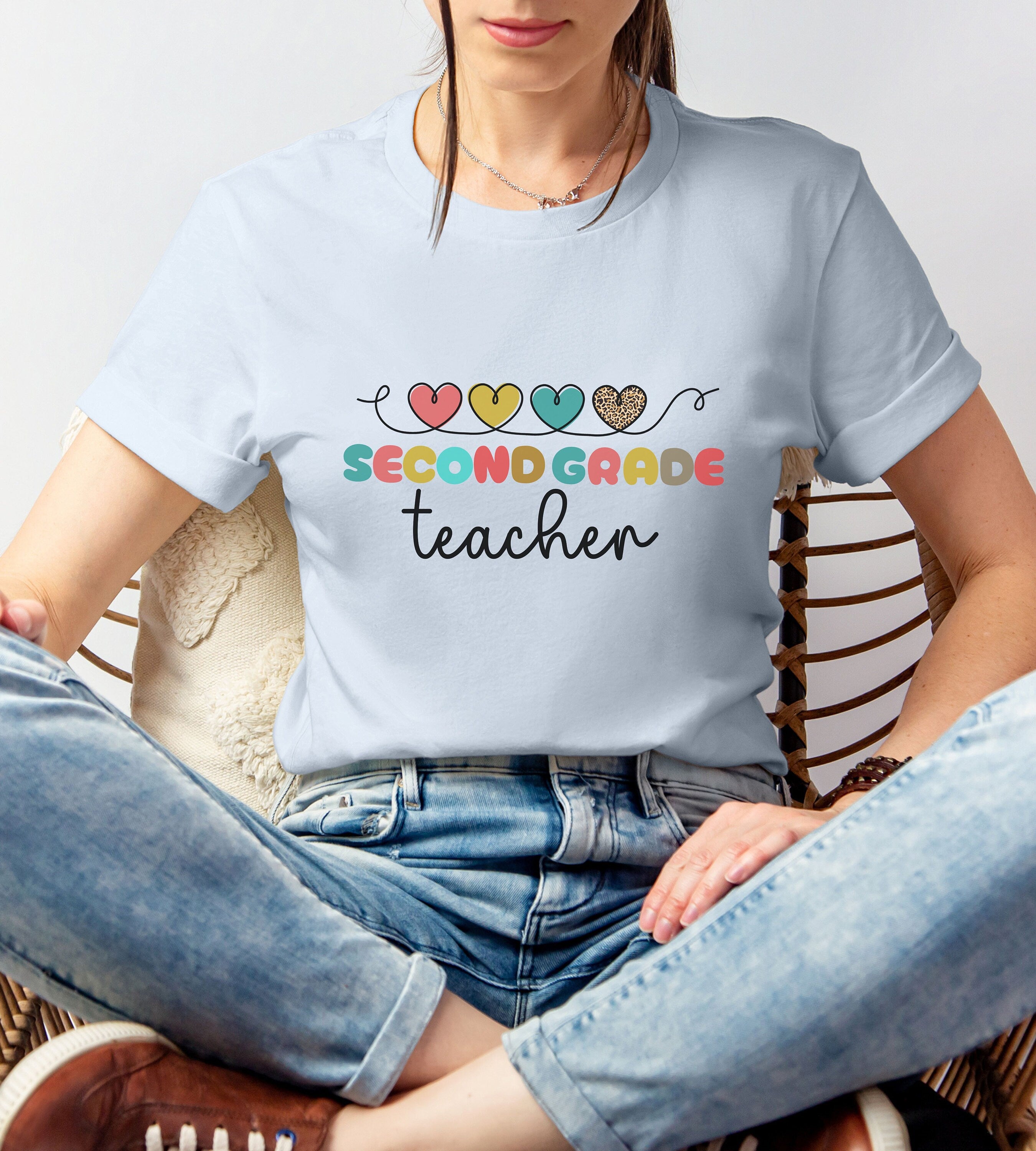 2nd Grade teacher shirt, Back to school shirt, second grade teacher shirt, back to school gift teacher appreciation gift, best teacher ever