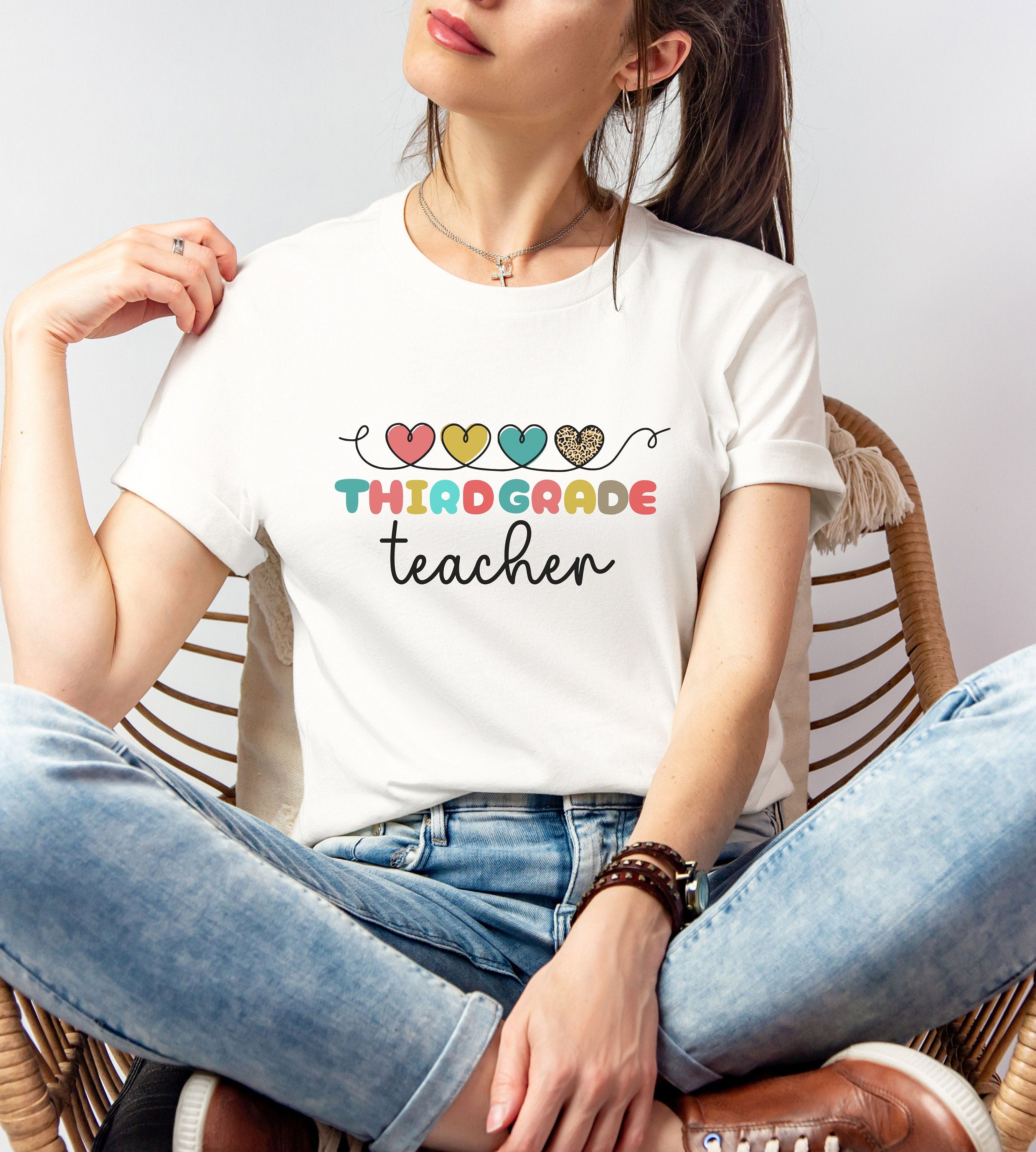 3rd Grade teacher shirt, Back to school shirt, third grade teacher shirt, back to school gift teacher appreciation gift, best teacher ever