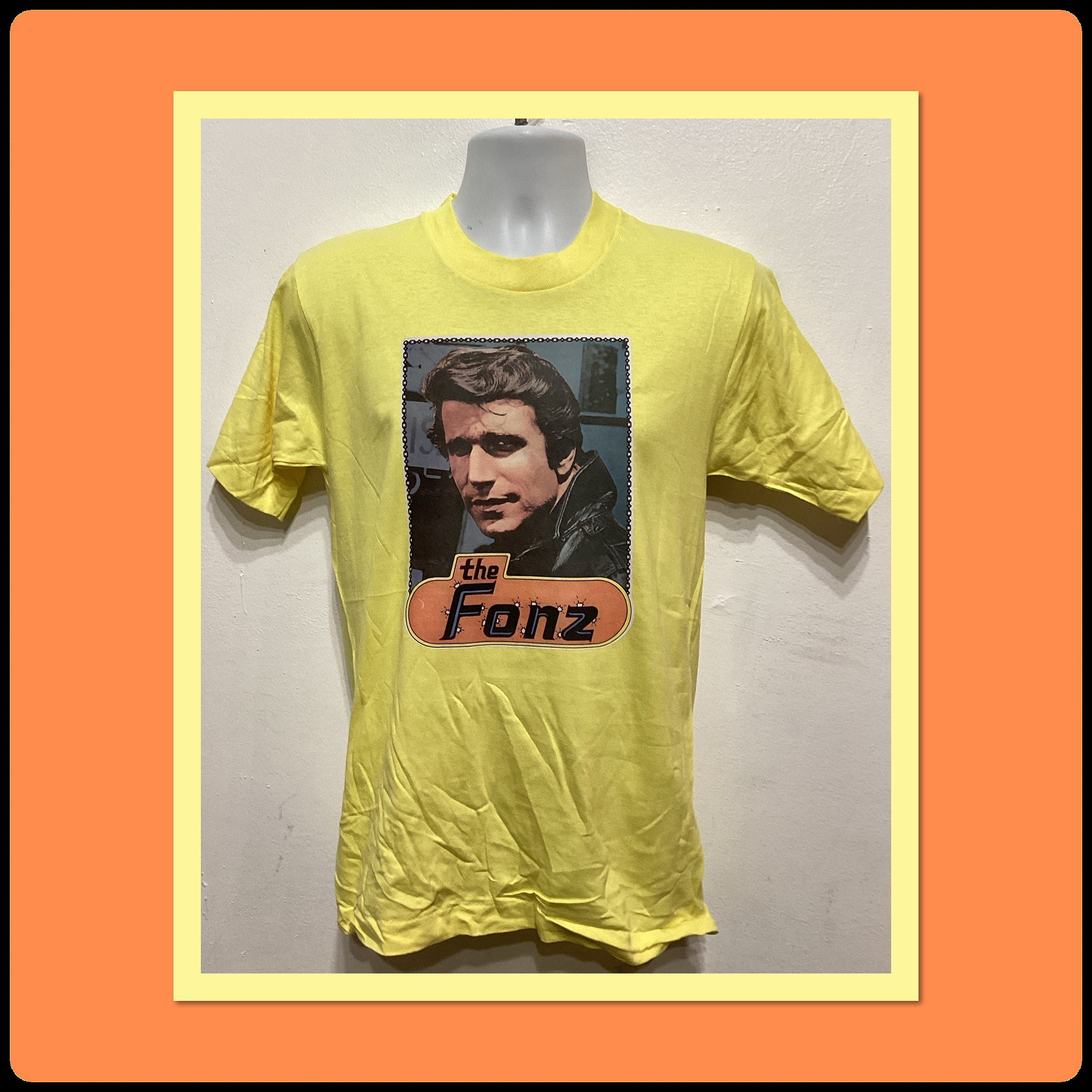 1970s original Fonzie decal T shirt