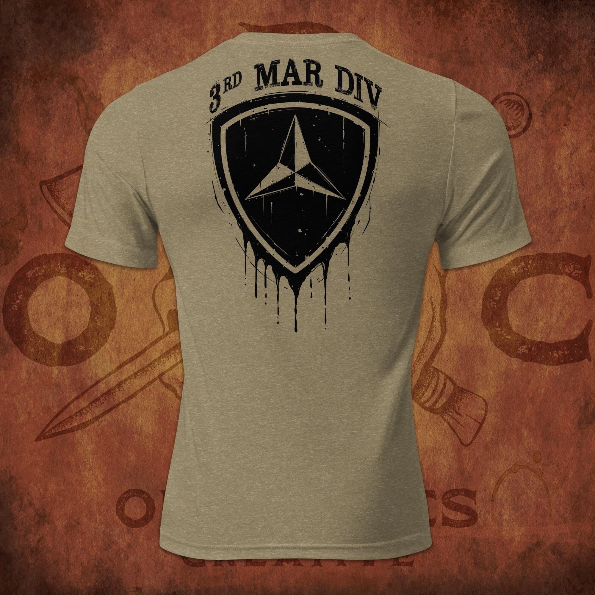 3rd Marine Division Military T Shirt, Veteran Shirt, Marines Gift, Marines Shirts, USMC T Shirt, Veteran&#39;s Day Gift, USMC Tee