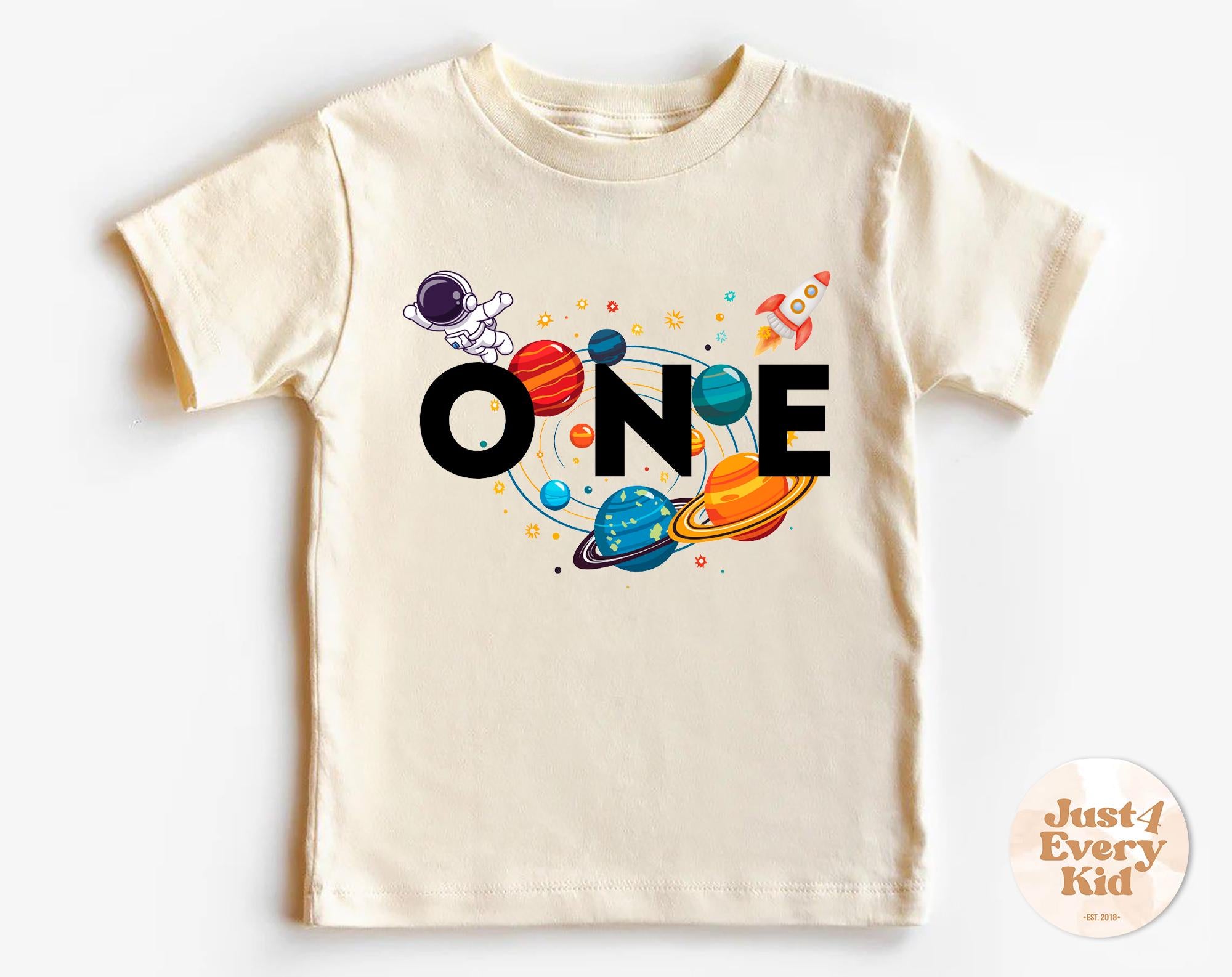 1st Birthday Boy Shirt, Space Planet One Baby Shirt, Space 1st Birthday Shirt, Rocket Ship Shirt, Kids Astronaut Shirt, Space Adventure Kids