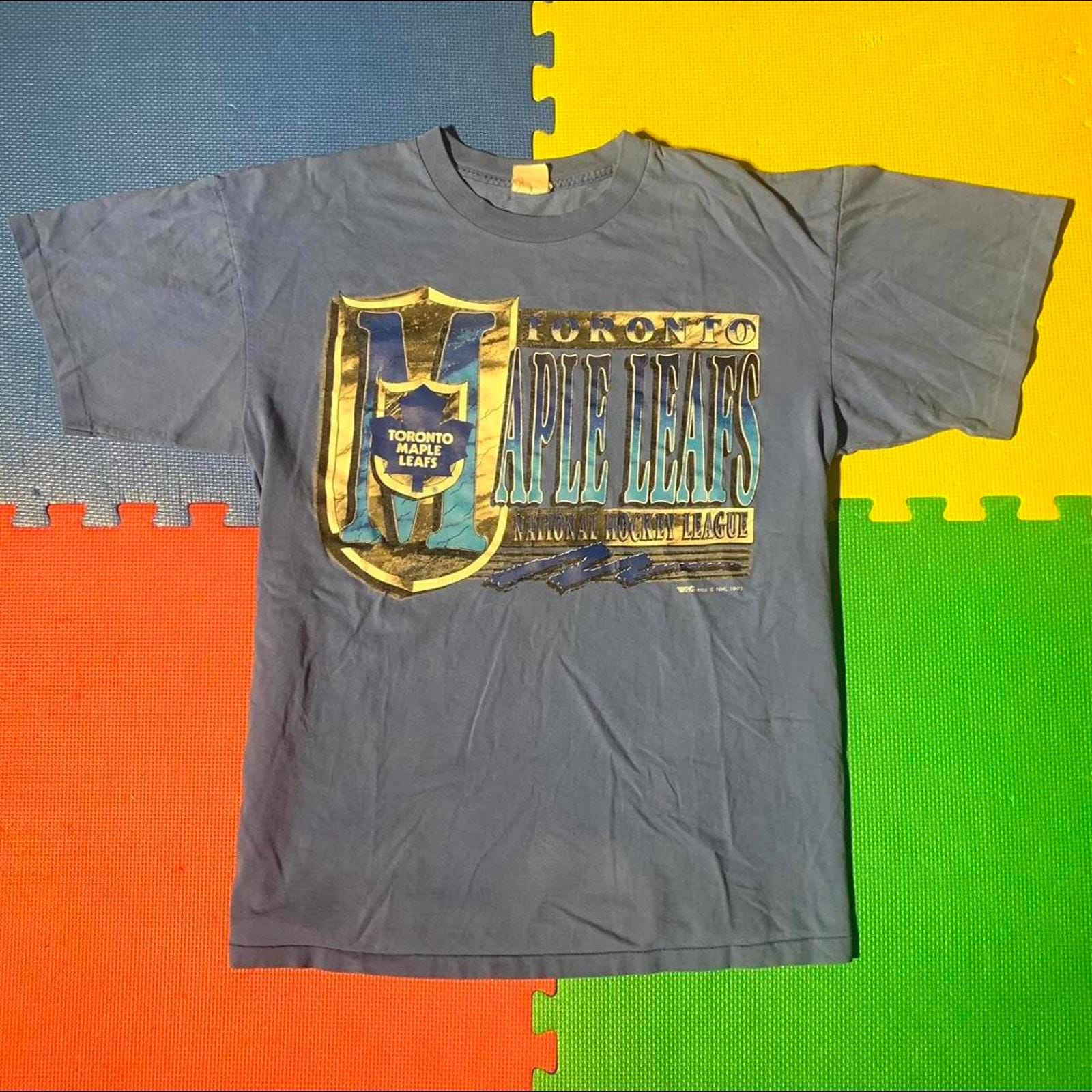 1993 Toronto Maple Leafs Single Stitch Shirt