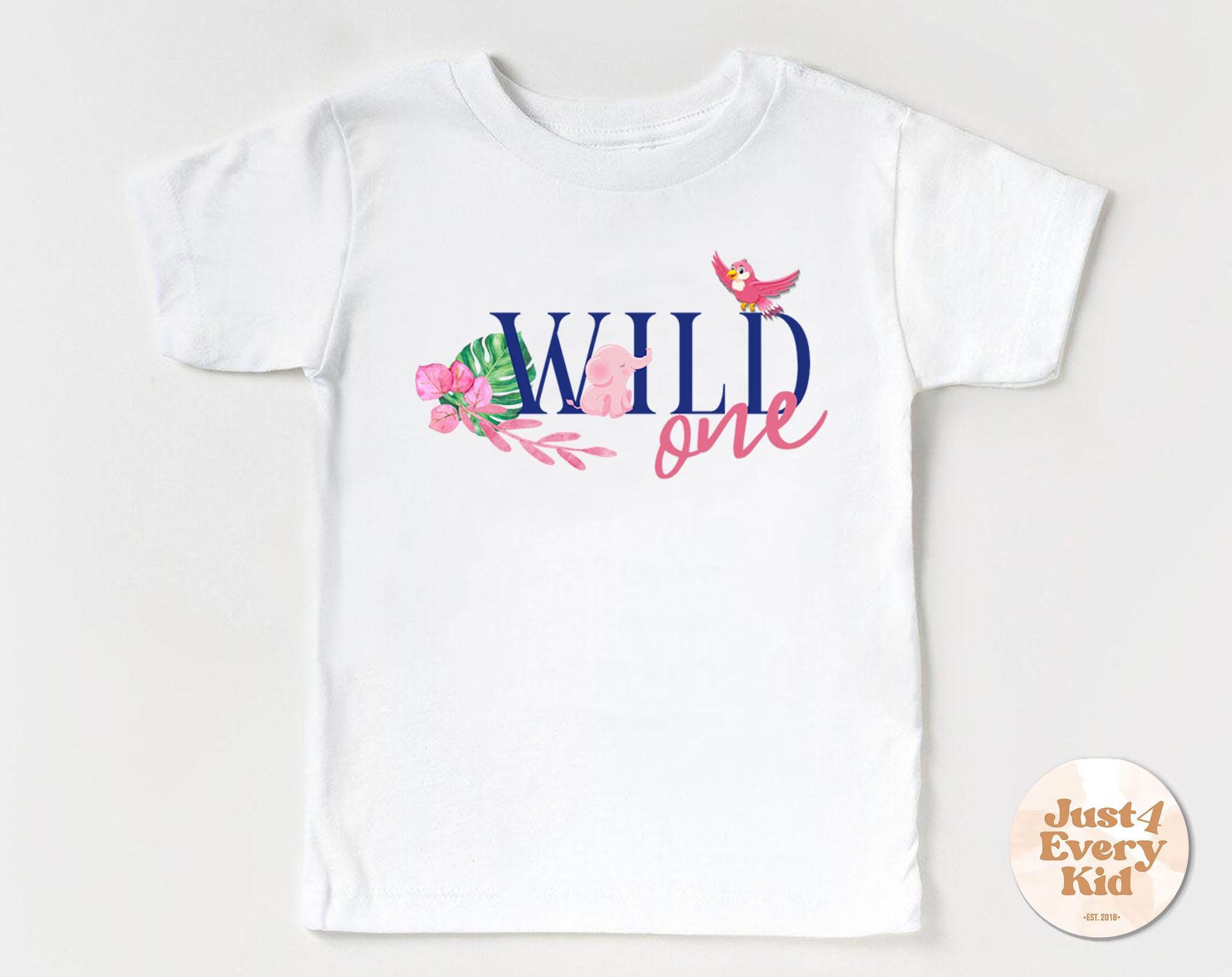 1st Birthday Girl Outfit WILD One, Wild One Birthday T shirt, First Birthday Infant Bodysuit, Baby Girl’s 1st Bday Outfit, Safari Birthday