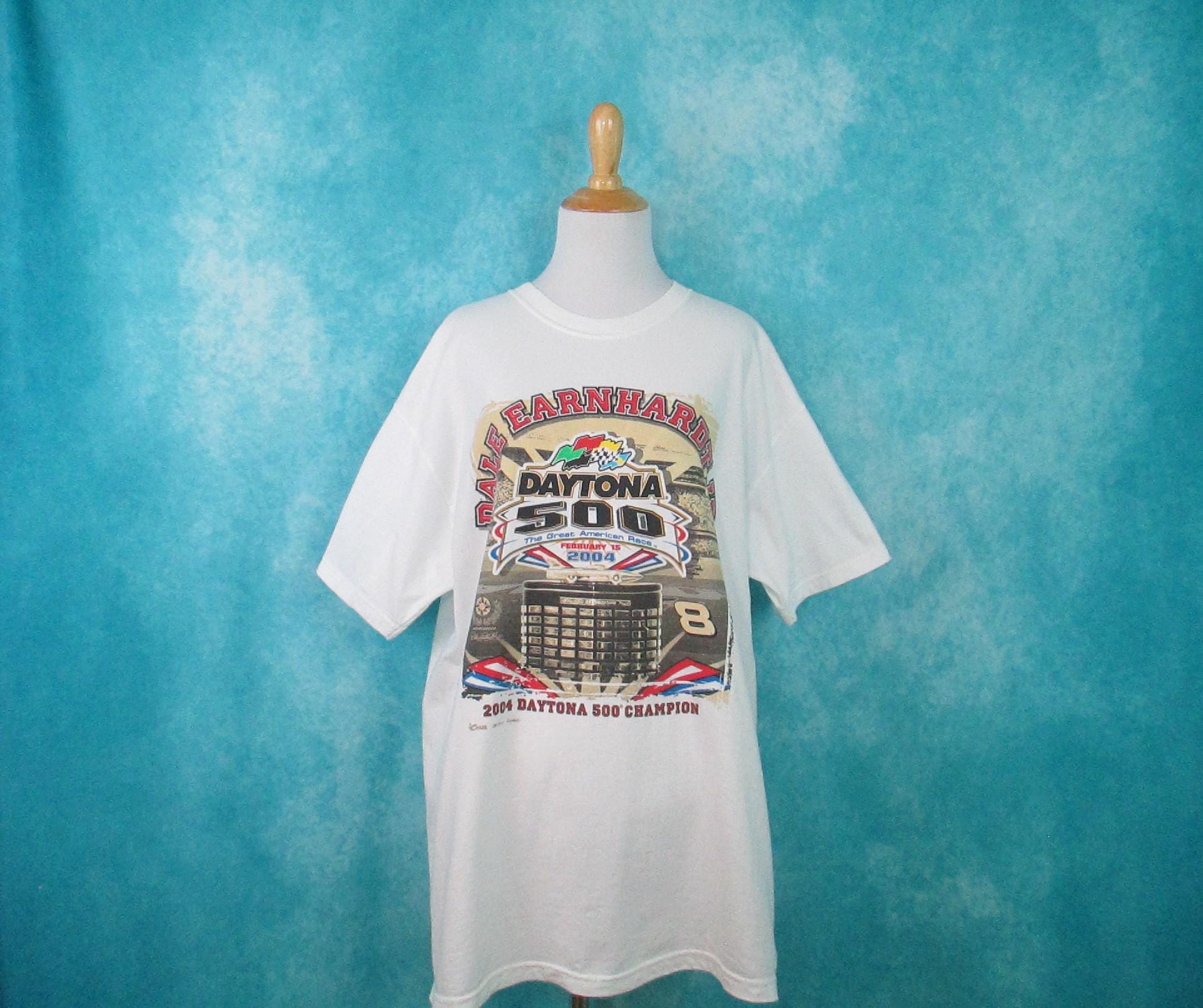 2004 Dale Earnhardt Jr Daytona 500 Shirt Adult Medium